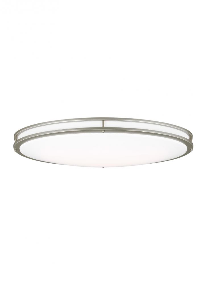 Mahone traditional dimmable indoor large LED oval one light flush