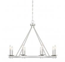 Savoy House Canada 1-308-8-SN - Middleton 8-Light Chandelier in Satin Nickel