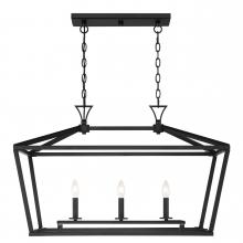 Savoy House Canada 1-423-3-89 - Townsend 3-Light Linear Chandelier in Matte Black