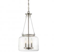 Savoy House Canada 7-9006-3-SN - Akron 3-Light Pendant in Satin Nickel