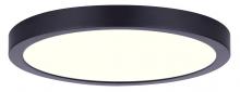 Canarm DL-11C-22FC-BK-C - LED Disk, DL-11C-22FC-BK-C, 11&#34; MBK Color, 22W Dimmable, 3000K, 1540 Lumen, Surface mounted