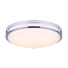 Canarm LFM112A19CH - Gilda, 19&#34; LED Flush Mount, Acrylic, 32.5W LED (Integrated), Dimmable, 2150 Lumens