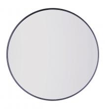 Canarm R1MBK32 - Mirror, MBK Color, Metal Frame Mirror, 32.75&#34; W x 32.75&#34; H x 1&#34; D