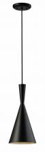 Canarm IPL183B01BK - Rocco, 1 Lt Cord Pendant, Aluminium, 100W Type A, 7 1/4&#34; W x 64 3/4&#34; H