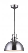 Canarm IPL222B01BN - Polo, 1 Head Rod Pendant, 100W Type A, 9&#34; x (11 3/4&#34;-59 3/4&#34;)