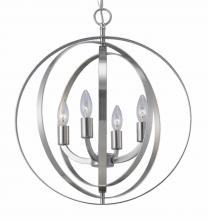 Canarm ICH182B04BN18 - Meridian 4 Light Chandelier