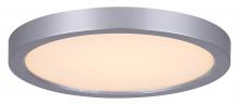 Canarm LED-SM7DL-BN-C - LED Disk, 7&#34; Painted Brushed Nickel Color Trim, 15W Dimmable, 3000K, 850 Lumen, Surface mounted