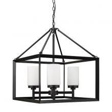 Russell Lighting 110-621/BLK - Heartland Chandeliers Black